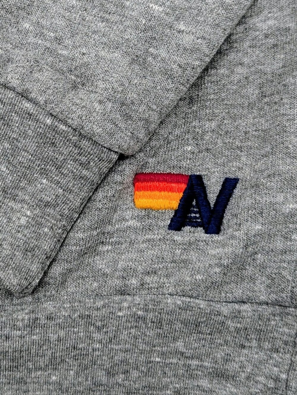 Rare Aviator Nation Tiger Heather Grey Sweatshirt XS - Picture 5 of 6